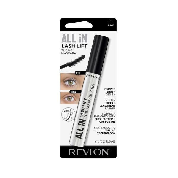 REVLON ALL IN LASH LIFT TUBING MASCARA BLACK 8ML
