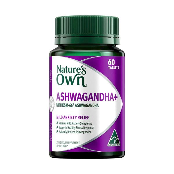 NATURES OWN ASHWAGANDHA+ 60PACK