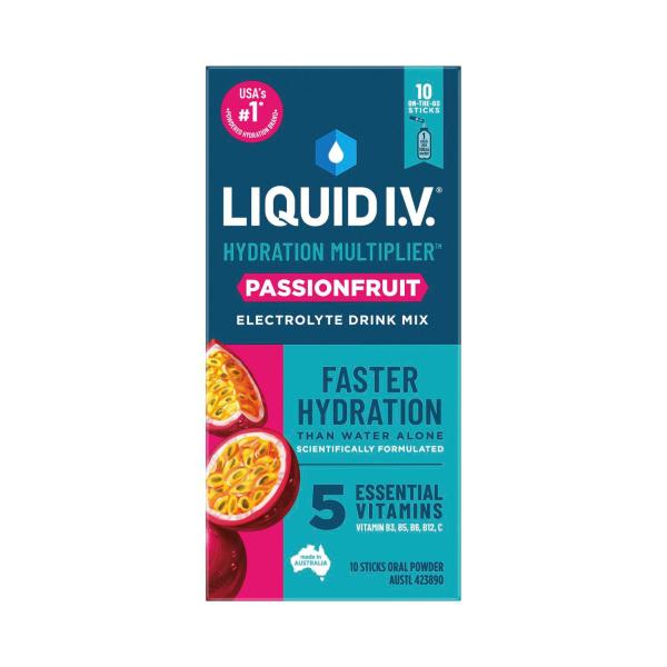 LIQUID IV HYDRO PASSIONFRUIT 10 PACK