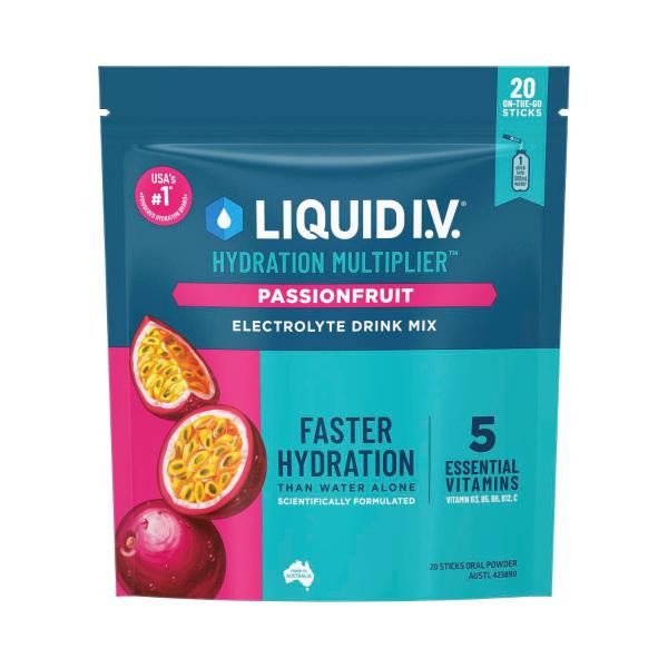 LIQUID IV HYDRO PASSIONFRUIT 20 PACK