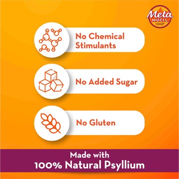 Metamucil Orange Granular Fibre Powder 48 Doses 528g