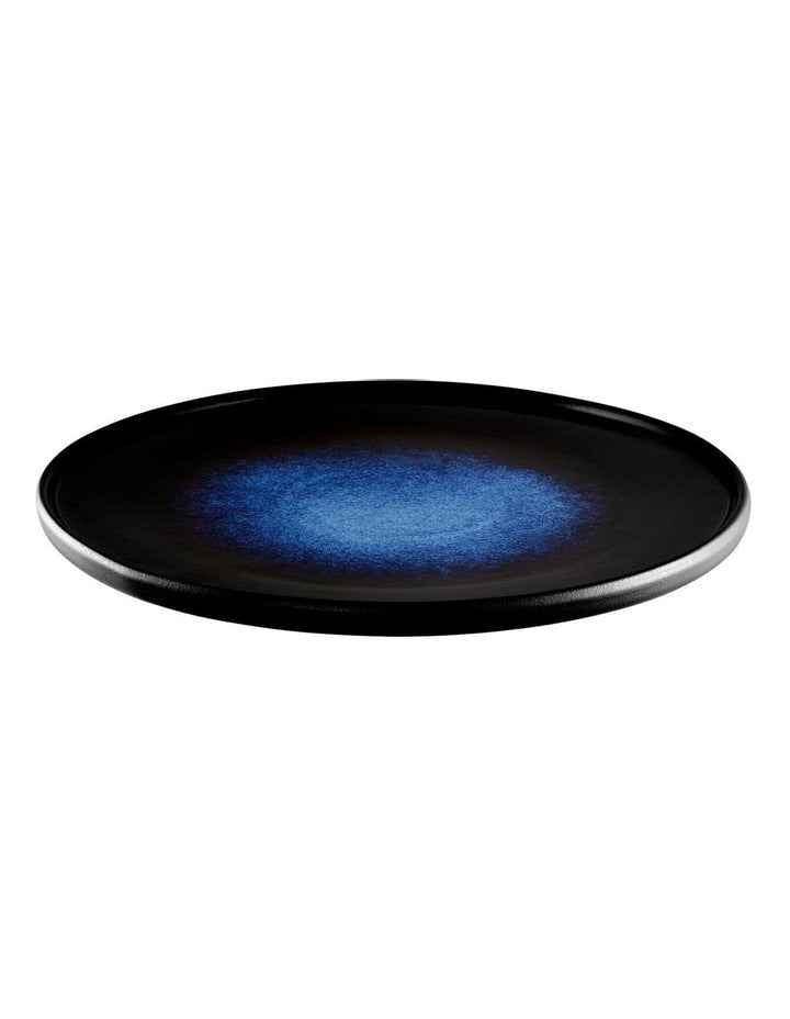 Caviar Midnight High Rim Plate 28cm in Black/Blue