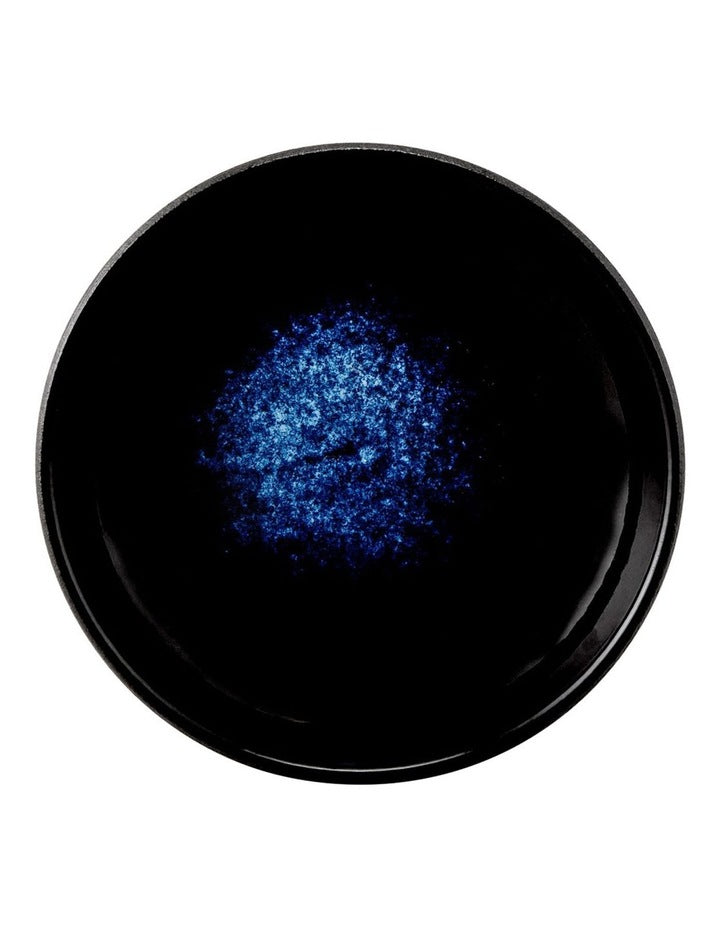 Caviar Midnight Round Sauce Dish 10cm in Black/Blue
