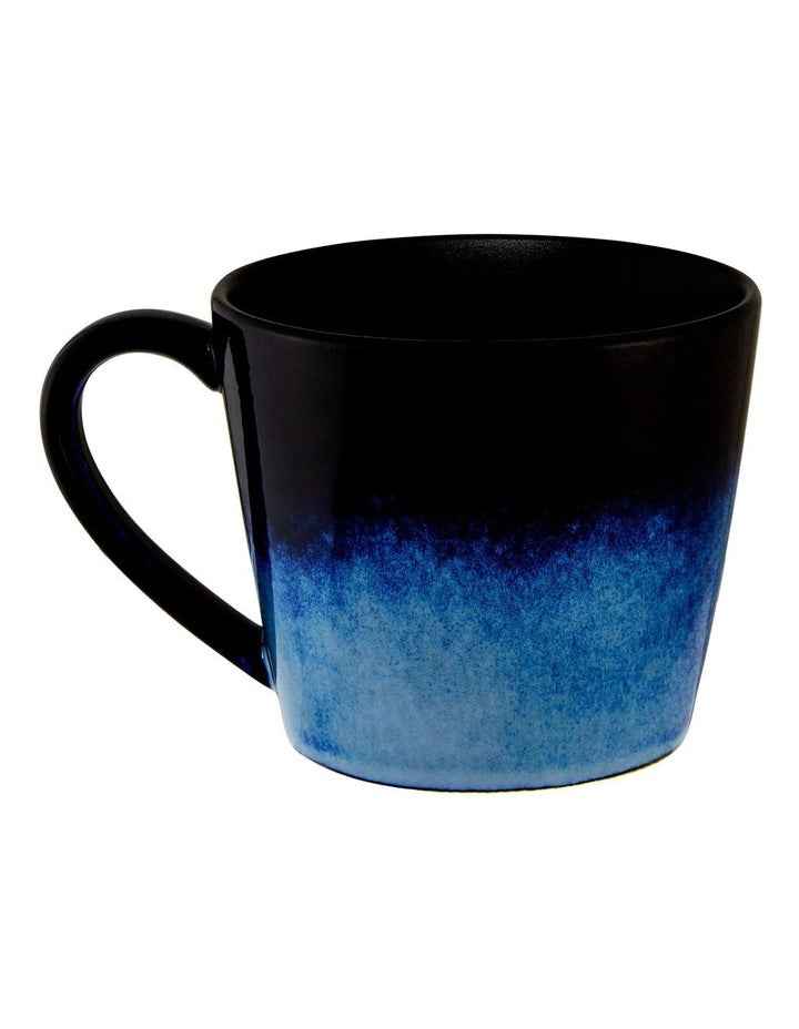 Caviar Midnight Conical Mug 420ml in Black/Blue