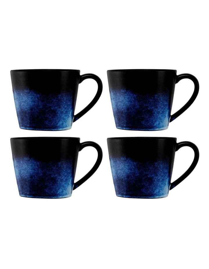 Caviar Midnight Conical Mug 420ml in Black/Blue