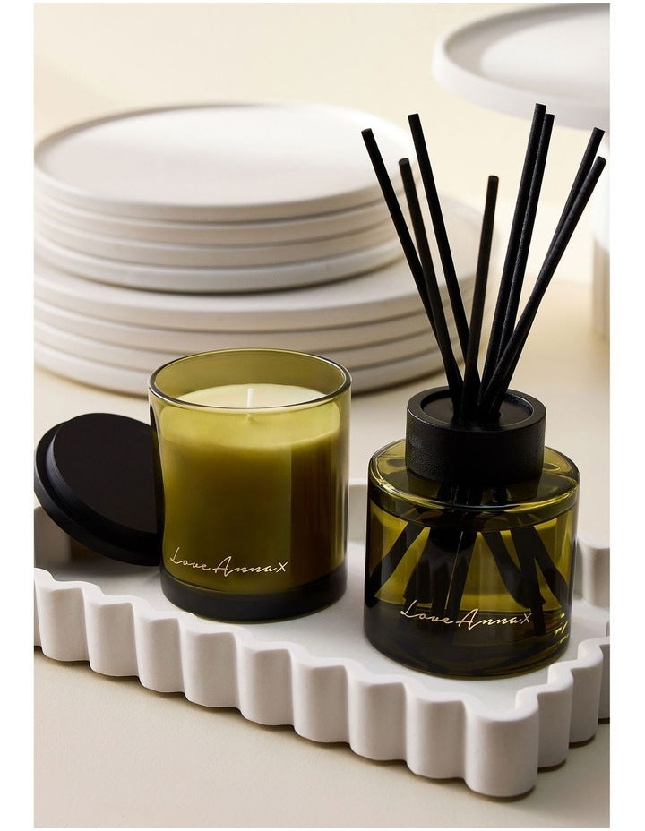 Kitchen Delights Fragrance Candle 205g Tomato Leaf Gift Boxed