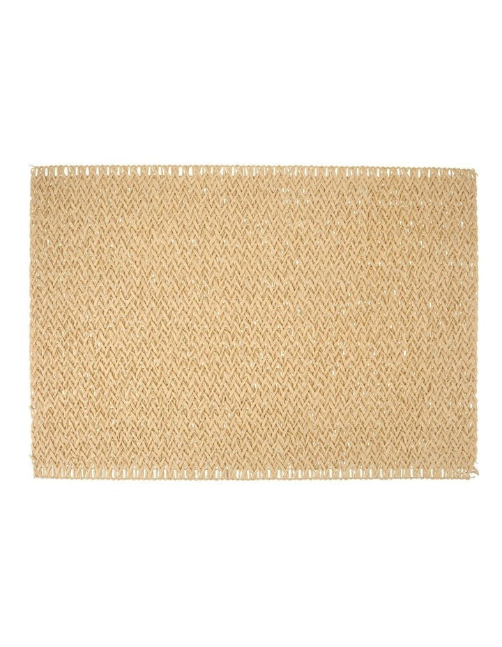 Table Accents Woven Placemat 45x30cm in Natural