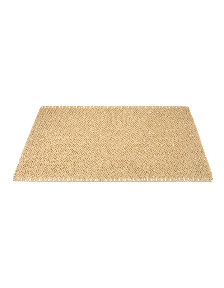 Table Accents Woven Placemat 45x30cm in Natural