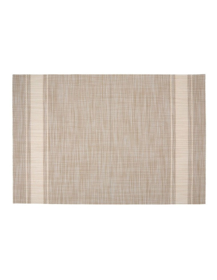 Table Accents Linen Look Placemat 45x30cm in Cream