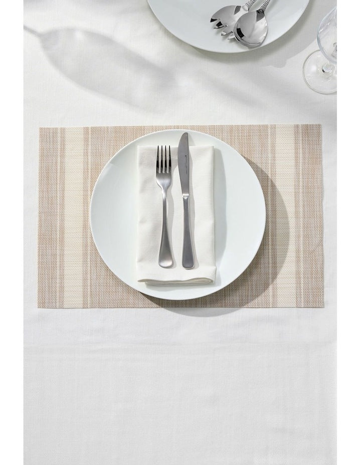 Table Accents Linen Look Placemat 45x30cm in Cream