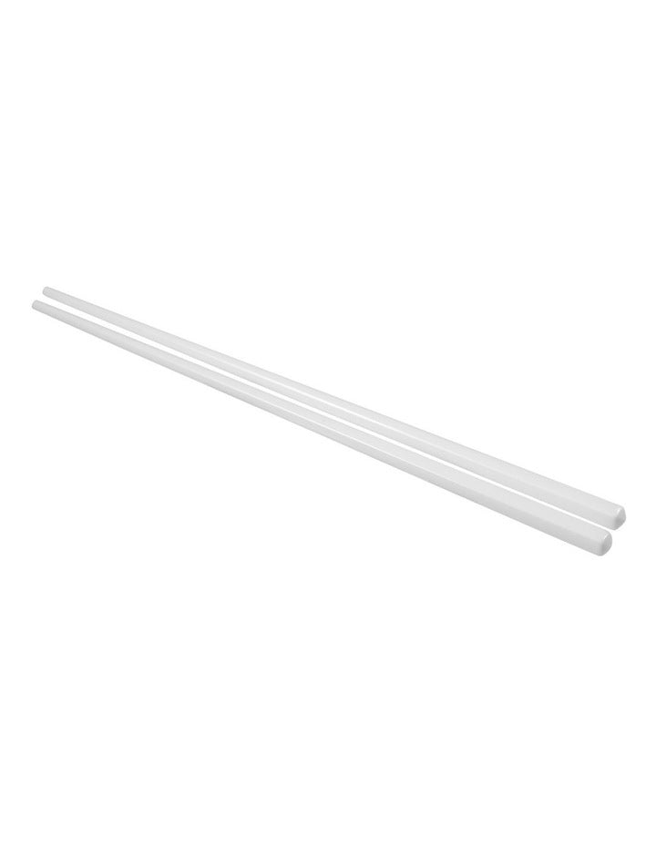 White Basics Chopstick Entertainment Set 12 Piece Gift Boxed in White