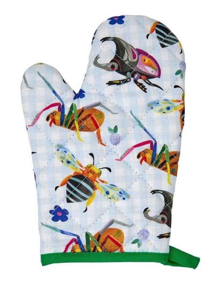 Pete Cromer Garden Party Kids Apron and Cookie Set 8 Piece in Green