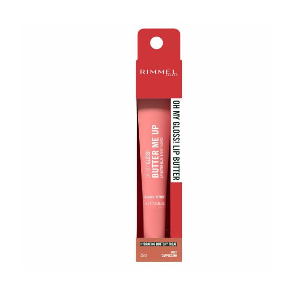 RIMMEL LIP BUTTER #007 CAPPUCCINO 15ML