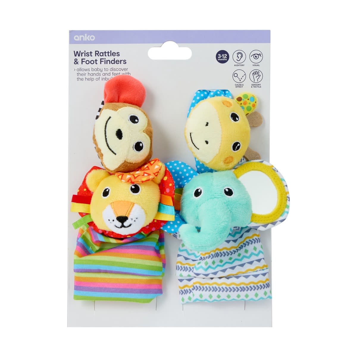 Wrist Rattles and Foot Finders