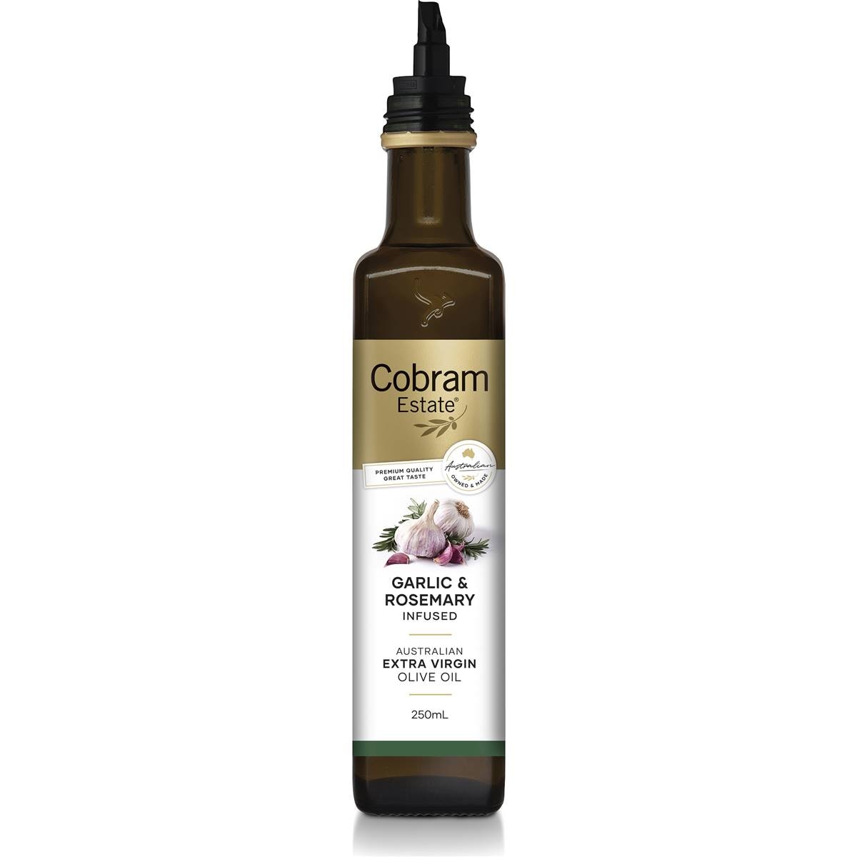 Cobram Garlic & Rosemary Infused Olive Oil 250ml