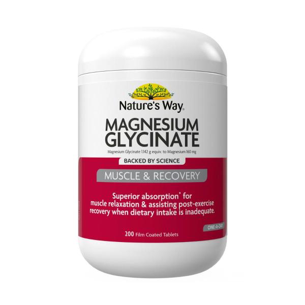 NATURE'S WAY MAGNESIUM GLYCINATE 200PK