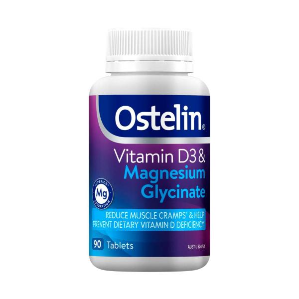 OSTELIN VITAMIN D3 & MAGNESIUM GLYCINATE 90PK