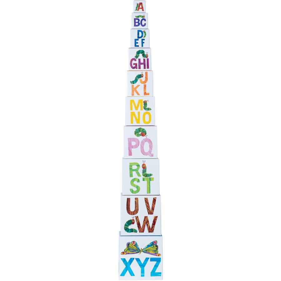 The Very Hungry Caterpillar Stackable Learning Building Blocks Baby Toys Baby Gifts Idea 6m+