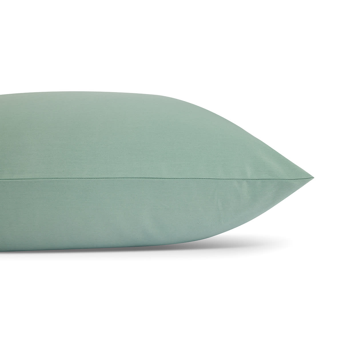 2 Pack 500 Thread Count Australian Grown Cotton Standard Pillowcases - Sage