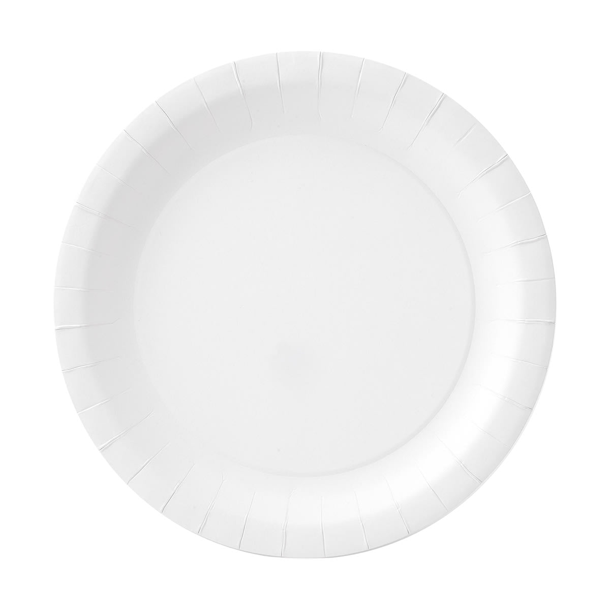 12 Pack White Dessert Paper Plates