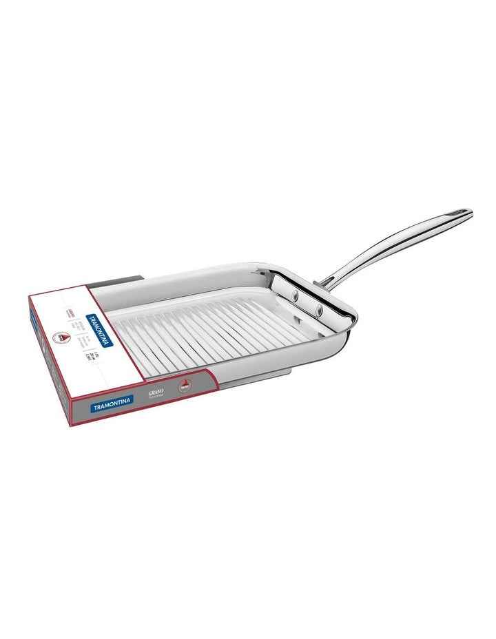 Grano Skillet Grill 28cm/2.0L in Stainless Steel
