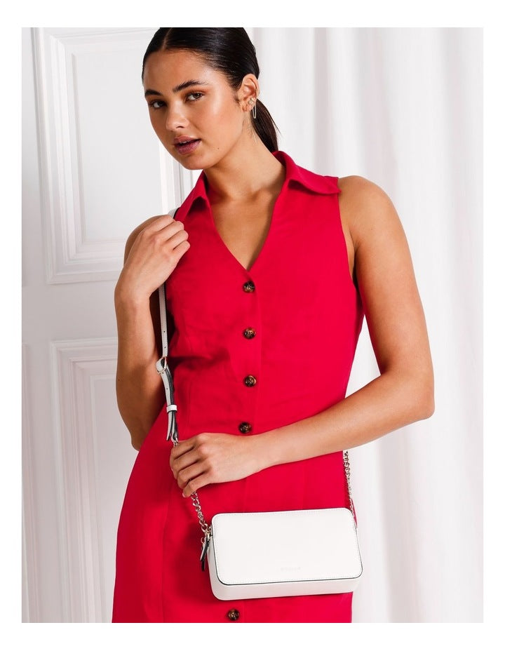 Anna Crossbody Bag in White