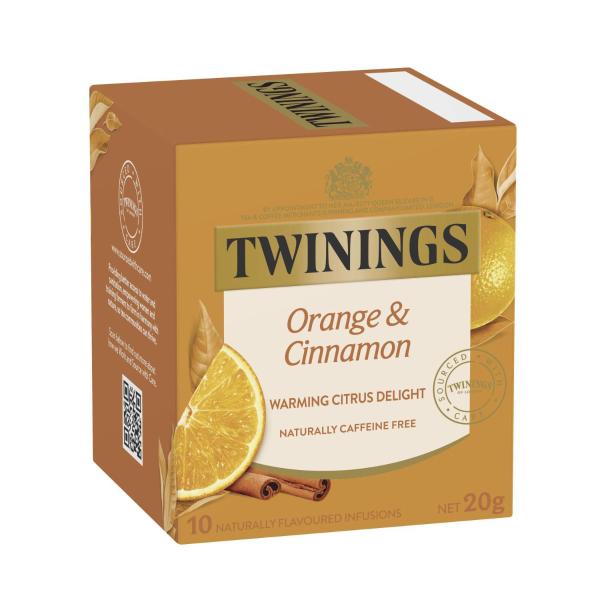 TWININGS INFUSION:ORANGE & CINNAMON:.:10 PACK