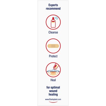 Elastoplast Water Resistant Plastic Plasters 40 pack