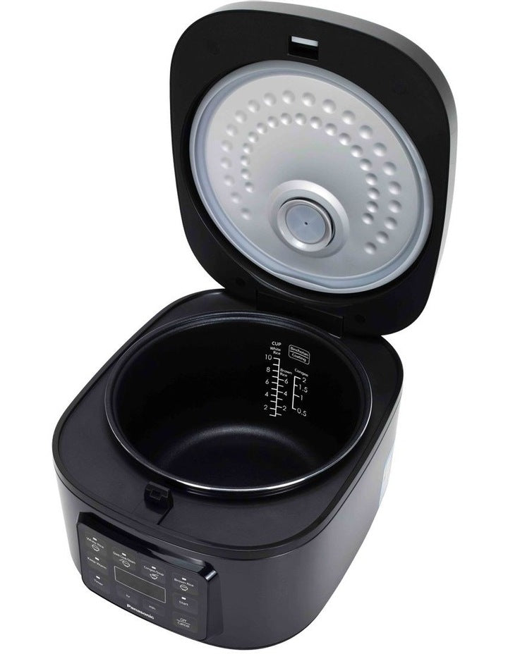 Easy One-touch Operation Rice Cooker 10 Cup SR-DA182KST in Black