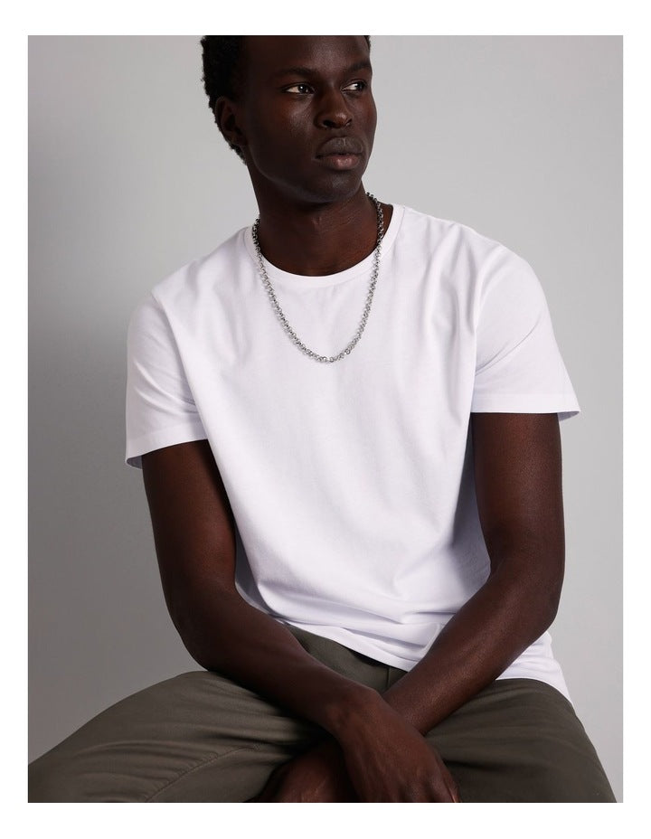 Loop Chain Necklace in Black