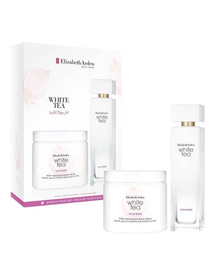 White Tea Wild Rose EDT 100ml 2 Piece Set