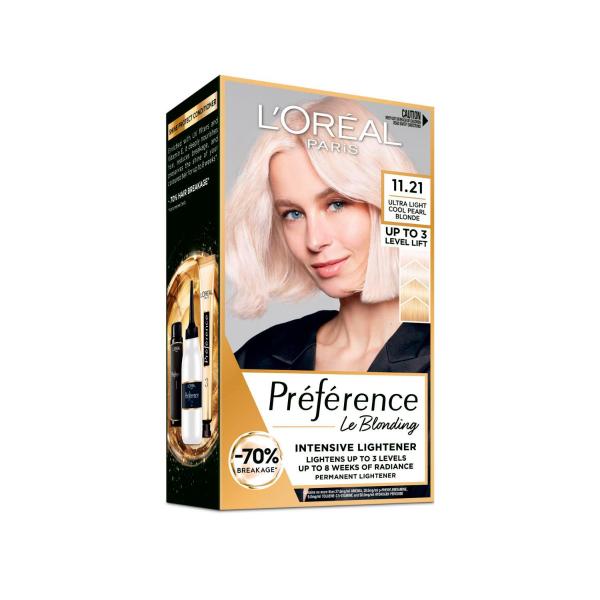 L'OREAL PREFERENCE 11.21 HAIR COLOUR MOSCOW