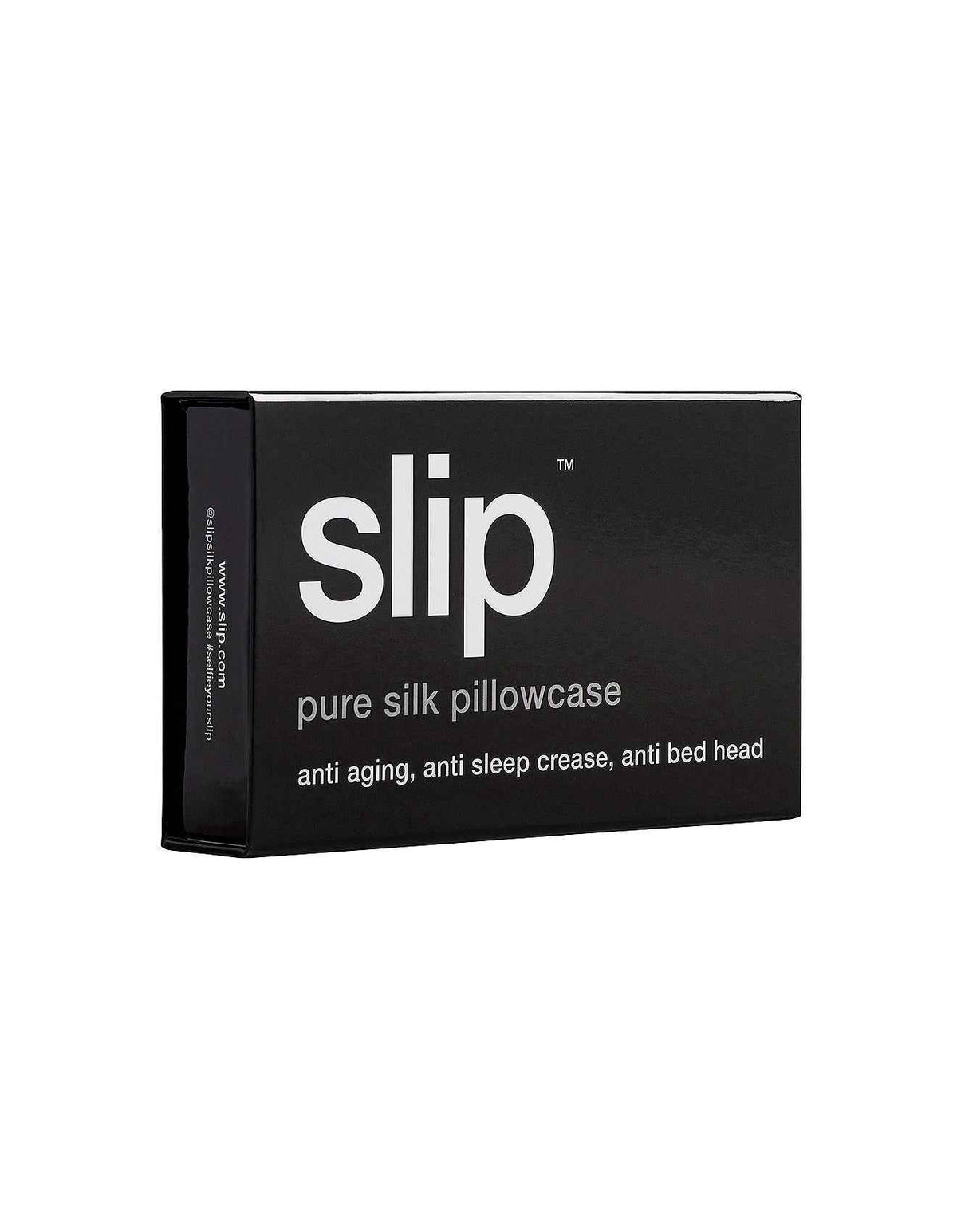 Pure Silk Pillowcase - Black - Queen
