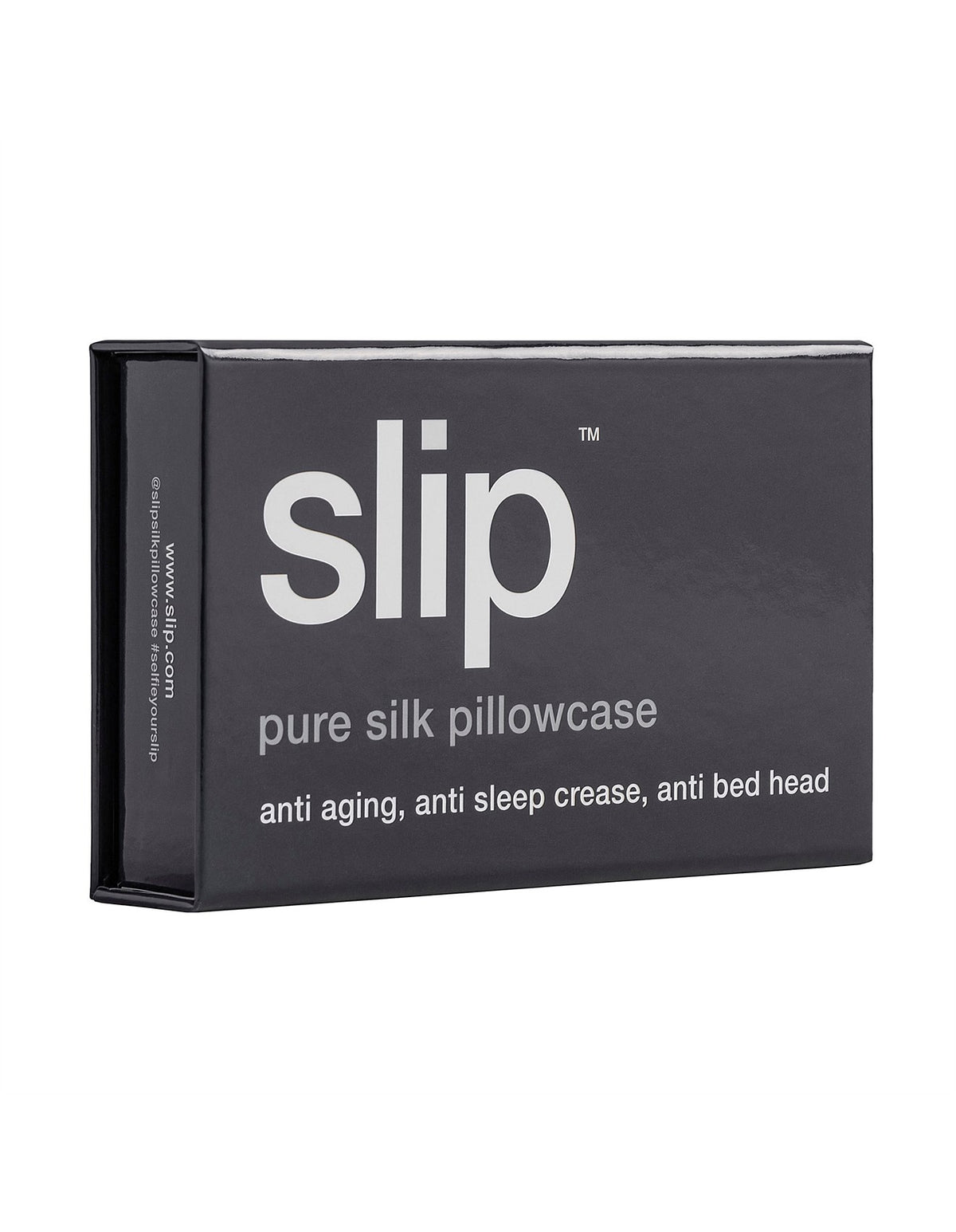 Pure Silk Pillowcase - Charcoal - Queen