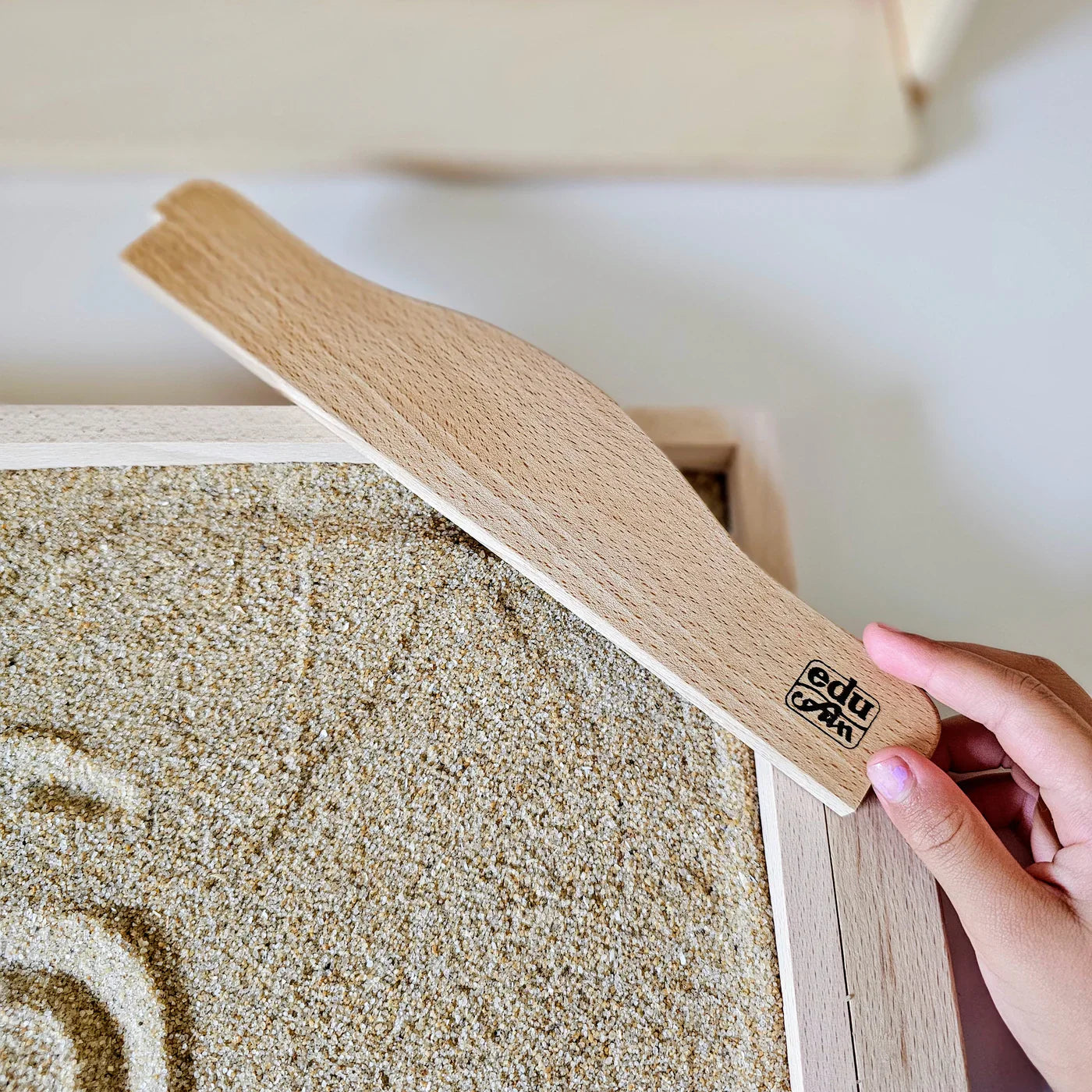 Montessori Sand Tray the Original Large Sensory Tray for Language Learning