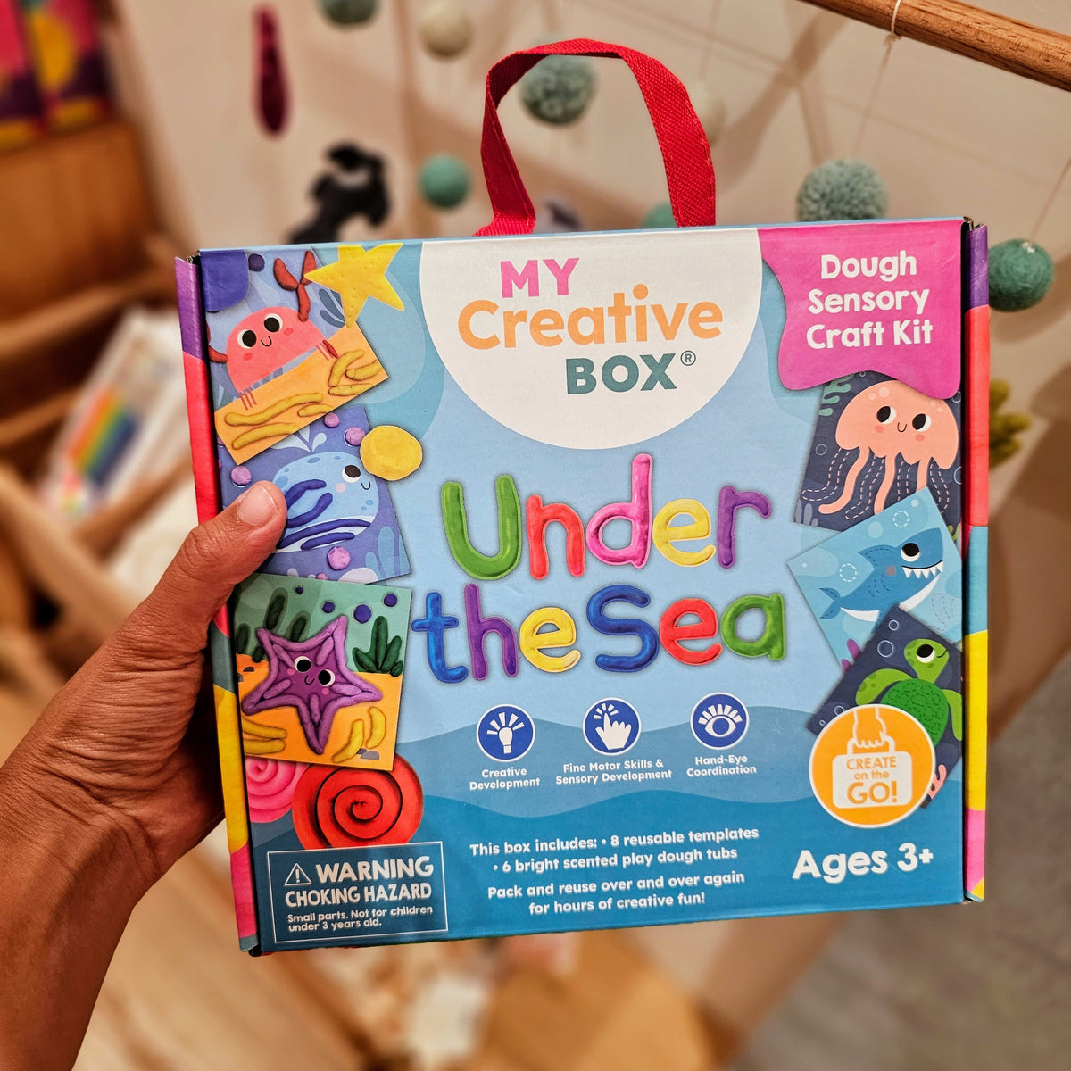 My Creative Box Under the Sea Dough Playdough Sand Toys Ocean Toys Art and craft for kids 3yrs+