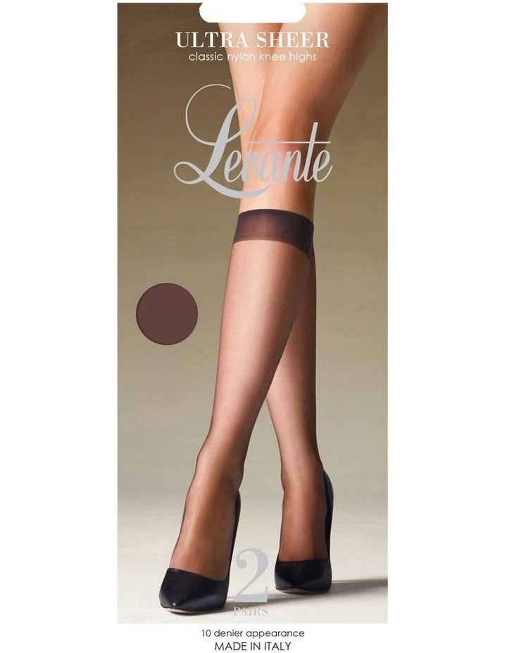 Ultra Sheer Knee High in Fumo