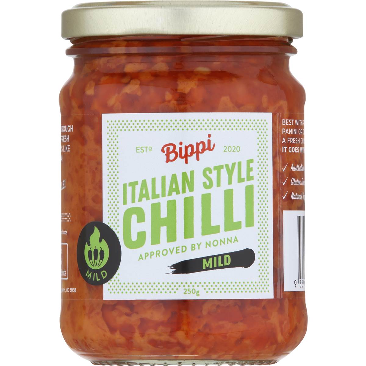 Bippi Italian Style Mild Chilli 250g