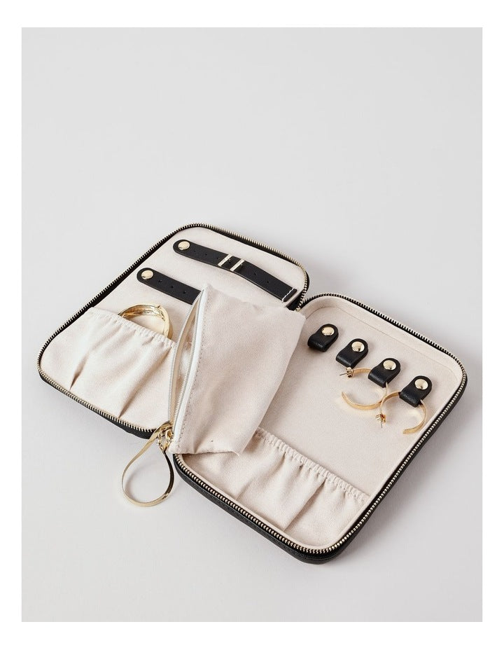 Jewellery Wallet Case in Black