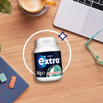 Extra Intense Mint Sugar Free Chewing Gum 64g