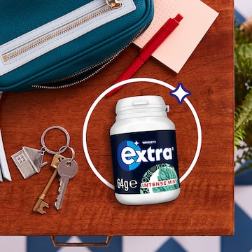Extra Intense Mint Sugar Free Chewing Gum 64g