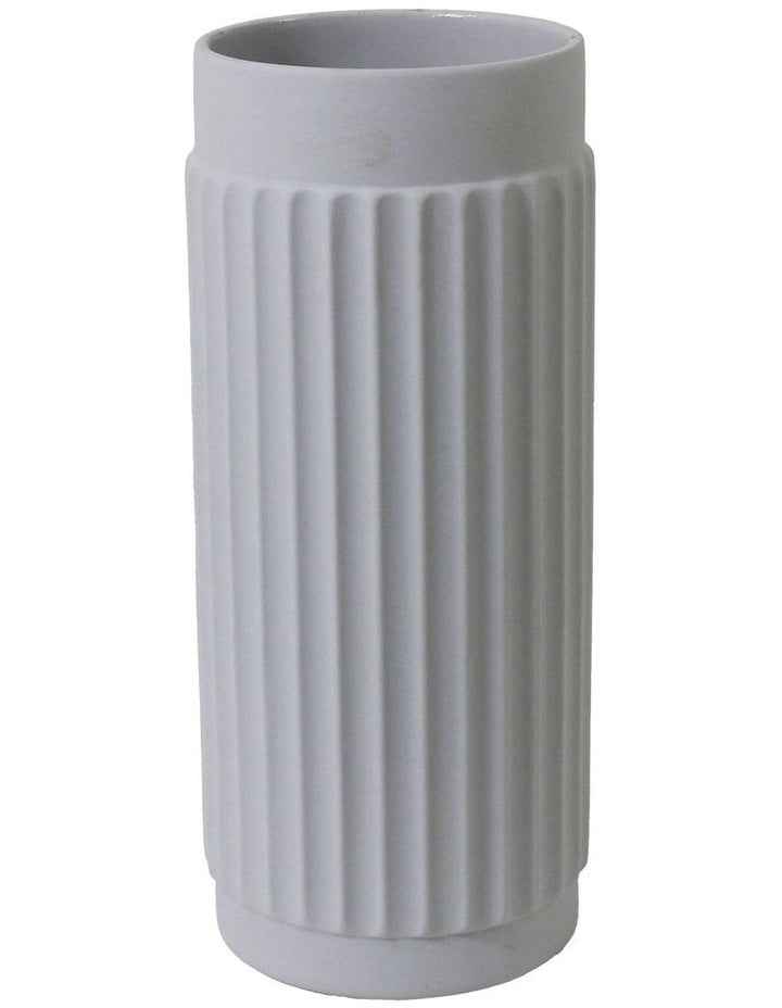 Lume Vase 10.5x29cm in Grey