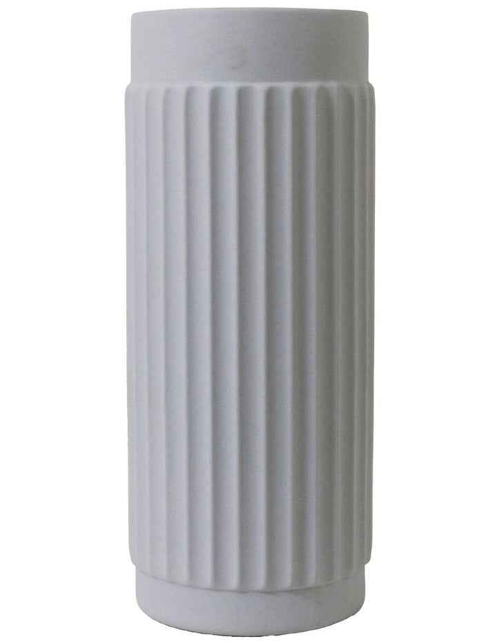Lume Vase 10.5x29cm in Grey