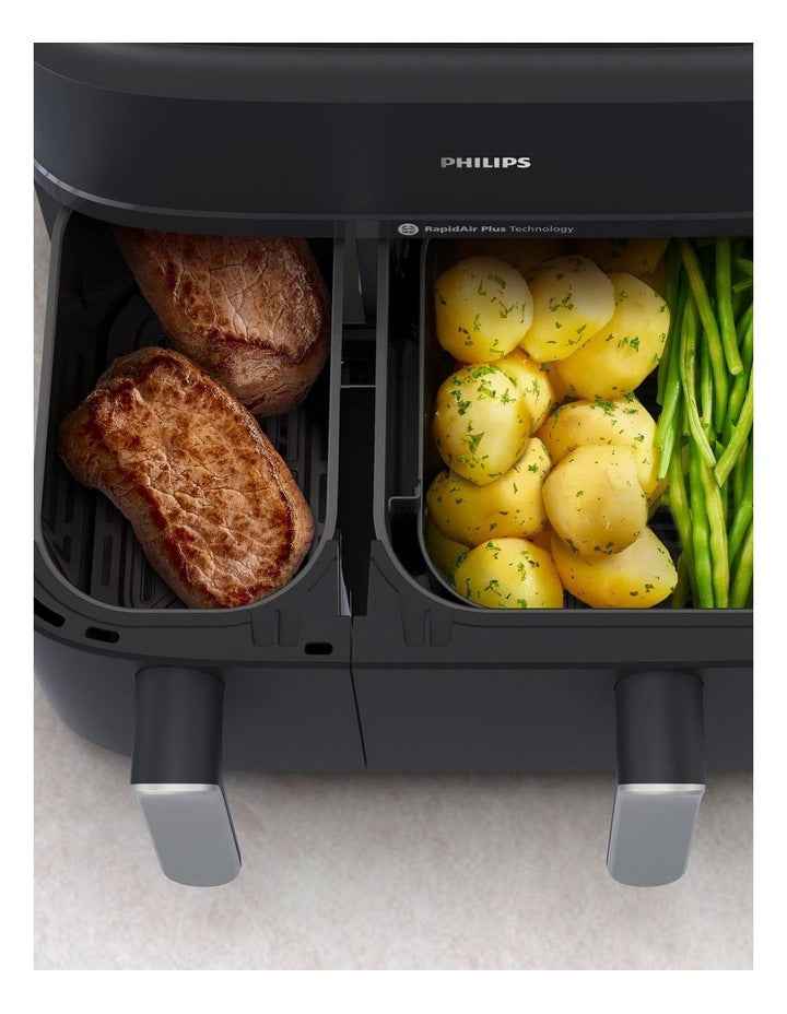 5000 Series Dual Basket Airfryer XXL Steam 9L NA551/00