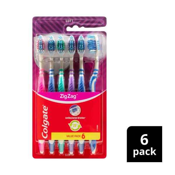 Zig Zag Value Pack Soft Toothbrush