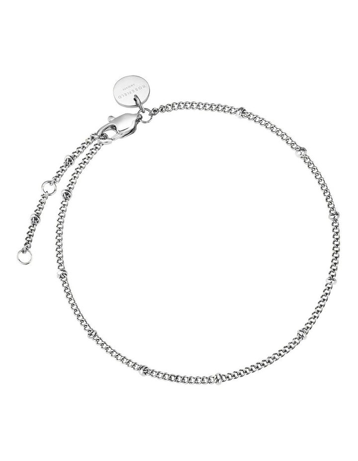 Dotted Silver-Tone Bracelet in Silver