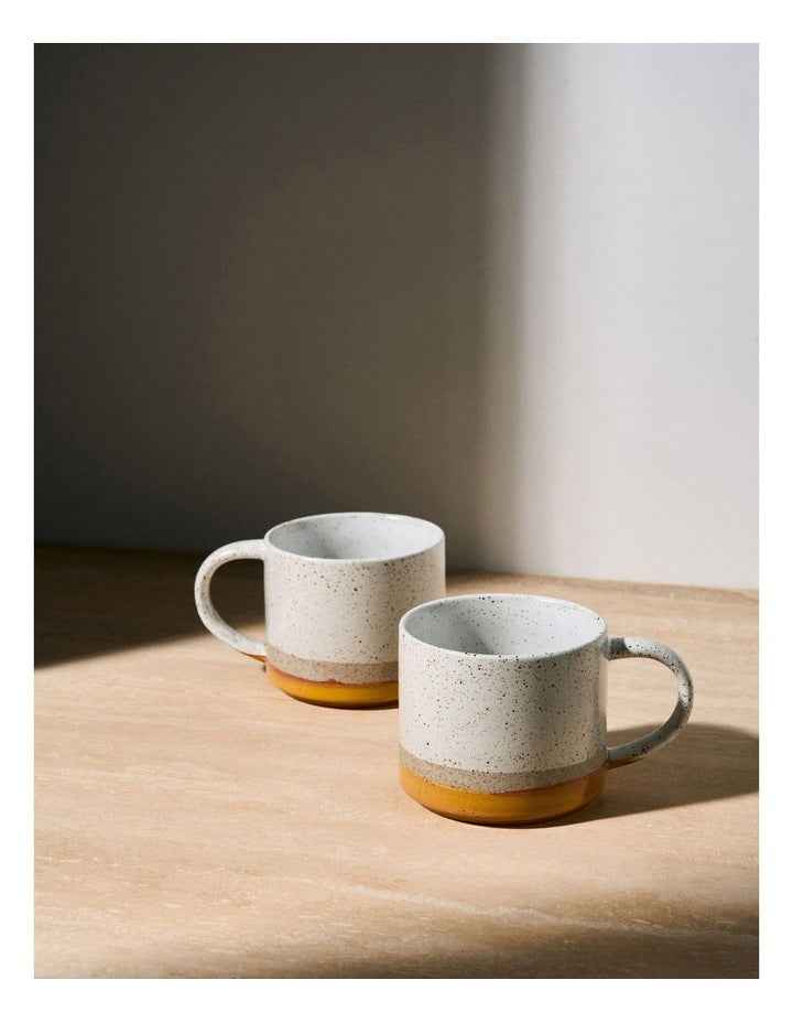 Sunnie 2pce Mug Set in Sunset