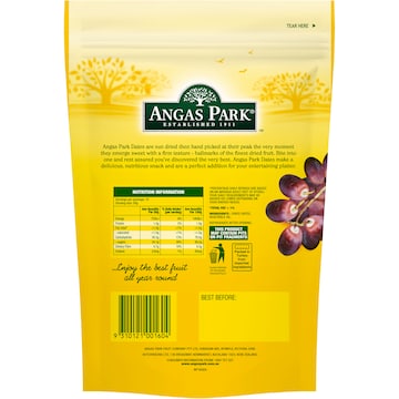 Angas Park Pitted Dates 500g
