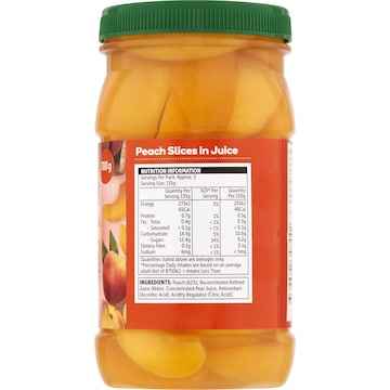 Woolworths Peach Slices In Juice 700g