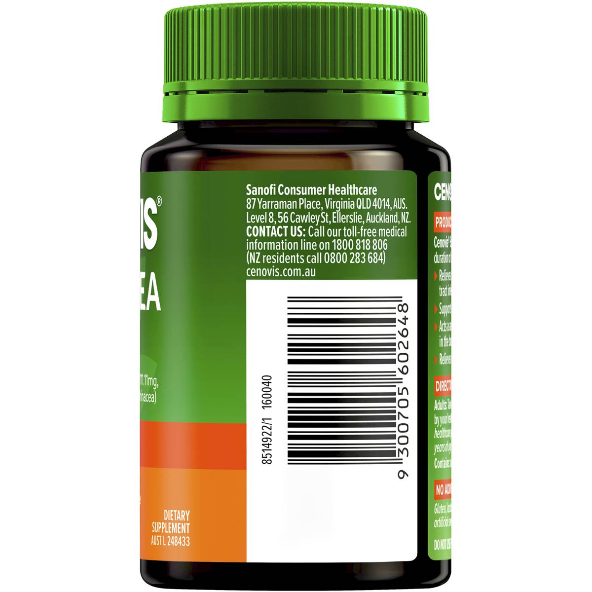 Cenovis Echinacea 5000 Capsules For Immune Support 60 Pack